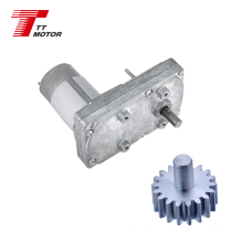 24v dc worm gear motor 100rpm with 555 motor